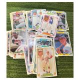 Assortment of 1984 Donruss Champion Jumbo Cards