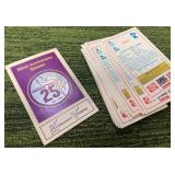 1985 Minnesota Vikings Crime Prevention Police Football Cards