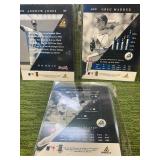 THREE-1997 Pinnacle Zennith 8x10 MLB Cards-  Greg Maddux, Andruw Jones, and Sammy Sosa