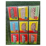 Assortment Lot of 1963 Topps Baseball Cards(105 Cards total)