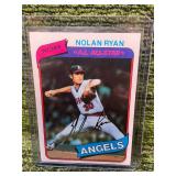 1980 Topps Baseball Nolan Ryan #580 Angels- Hall of Fame!