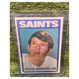 1972 Topps Football - Archie Manning Rookie Card*