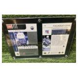 Two Numbered WAYNE GRETZKY Cards!  2002--03 Upper Deck Foundations Spectacular Efforts /1250, and 2002-03 Upper Deck Tribute to Greatness Piece of History /2999