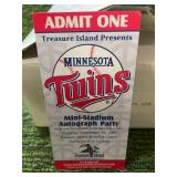 Treasure Island Mini-Stadium Target Field Replica-Numbered