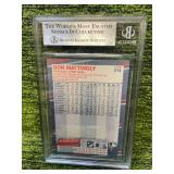 1988 Fleer MLB Don Mattingly BECKETT Graded 8.5 NM-MT+