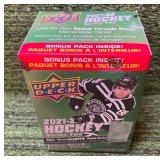 2021-22 Upper Deck NHL Hockey Series Two blaster box,  8 Cards per Pack,  6 Packs per Box