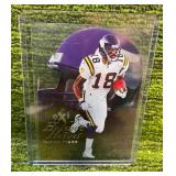 1998 Randy Moss Skybox E-X2001 Helmet Heroes rookie card