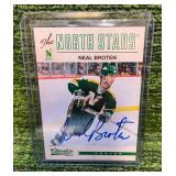 2012-13 Classics Signatures pack pulled Auto on Card  North Stars Neal Broten