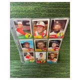 Assortment of Topps 1962 & 63 Baseball Cards, 6 total pages varying condition ex and lower