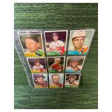 Assortment of Topps 1962 & 63 Baseball Cards, 6 total pages varying condition ex and lower