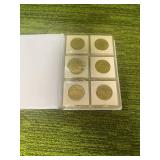 Booklet Brass Plated Sports Coins made by Pinnacle