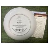 Michael Jordan 1992 Upper Deck Championship Collectible Plate with Certificate of Authentication