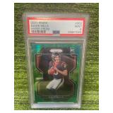 2021 Prizm Davis Mills Hyper Prizm PSA Graded 9 Mint