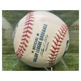 Encased Autographed Baseball by Minnesota Twins Danny Valencia