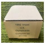 1991 Impel U.S. Olympicards Complete Set (#1-110) includes Jordan
