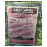 1977 Topps Steve Largent Rookie Card RC