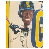 1989 Ken Griffey Jr. Pennant from his Rookie Year! Seattle Mariners