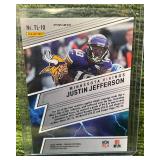 2022 Mosaic Football Thunder Lane Insert Justin Jefferson-VIKINGS