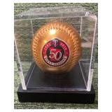 Minnesota Twins Fifty Seasons Gold Encased Baseball 1961-2010