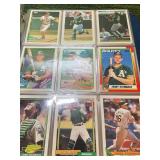 3 Large Albums of Assortment of MLB Baseball 80s,90s,00s
