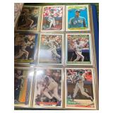 3 Large Albums of Assortment of MLB Baseball 80s,90s,00s