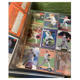 2 Large Books,1 Smaller Book of Assortment of Baseball Cards- Mixed Lot