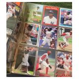 2 Large Books,1 Smaller Book of Assortment of Baseball Cards- Mixed Lot