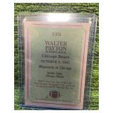 1984 Topps NFL Instant Replay Walter Payton- Chicago Bears HOF