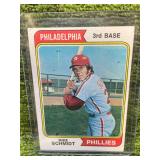 1974 Topps Mike Schmidt- Philadelphia Phillies HOF