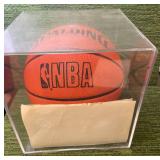NBA Champion, 7 Time ALL-STAR NBA Legend Alonzo Mourning Autographed Basketball With Certificate of Authenticity