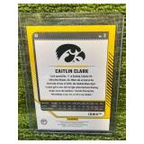 WNBA 2024 Donruss Collection Highlights Caitlin Clark Red Parallel Variation