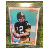 1981 Topps TERRY BRADSHAW Steelers HOF VINTAGE