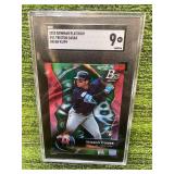 2023 Bowman Platinum Triston Casas Green Parallel Variation /99 graded SGC 9
