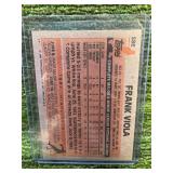 1983 Topps Frank Viola RC ROOKIE CARD