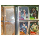 1981-82 Topps NBA Cards in Collectors Books- 10 Pages, 40 Cards