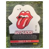 2025 Panini Prizm- The Rolling Stones - Orange Wave Die-Cut Charlie Watts /199