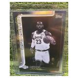 2025-26 Topps Blackout Parallel Variation Lebron James- Los Angeles Lakers