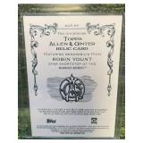 2025 Allen & Ginter RELIC Card Robin YOUNT- Game Used Bat- Milwaukee Brewers HOF