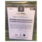 2025 Topps Flagship Drake Powell RC Rookie Card Blackout Numbered /50!