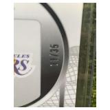 2024-25 OBSIDIAN TrailBlazer JERRY WEST "The NBA Logo"  Autograph- Los Angeles Lakers Legend- Numbered 11/35 TRADING CARD