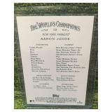 2025 Allen & Ginter Silver Rainbow Foil Variation AARON JUDGE- New York Yankees MVP