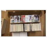 Box of Upper Deck Black Diamond Cards, Mostly Football, Very Few Baseball and Hockey, Lots of Star Cards in Sleeves