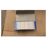 Box of 1989 Pro Set Football Cards