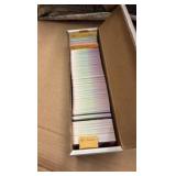 Box of 1990, 1991 and 1993 Score Football Cards