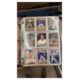 Binder of 1991 Topps Baseball Cards, Partial Set, Includes Stars, Rookies and Some Traded Set Cards
