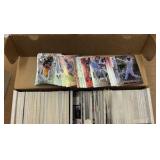 Box of Upper Deck Black Diamond Cards, Mostly Football, Very Few Baseball and Hockey, Lots of Star Cards in Sleeves