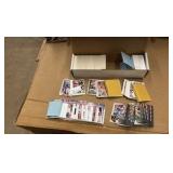 Box of 1990’s NFL Football Cards, Pacific, Wild Card, All World
