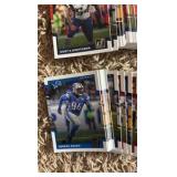 2017 Donruss NFL Football Partial Set, Some Cards Missing