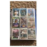 Minnesota Twins Baseball Card Binder Filled With Twins Cards