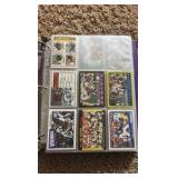 Minnesota Vikings Football Card Binder Filled With Vikings Cards